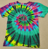 Sour Candy Spiral Tie-Dye T-Shirt, Kids Size Large