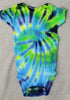 Whirlpool Tie-Dyed Infant Bodysuit/Onesie, Size 12M