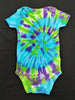 Summertime Burst Tie-Dyed Infant Bodysuit/Onesie, Size 18M