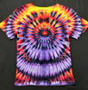 Flaming Wig Wag Tie-Dyed T-Shirt, Kid's Size Large