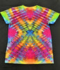 Rainbow Rotor Tie-Dyed T-Shirt, Adult Size Small